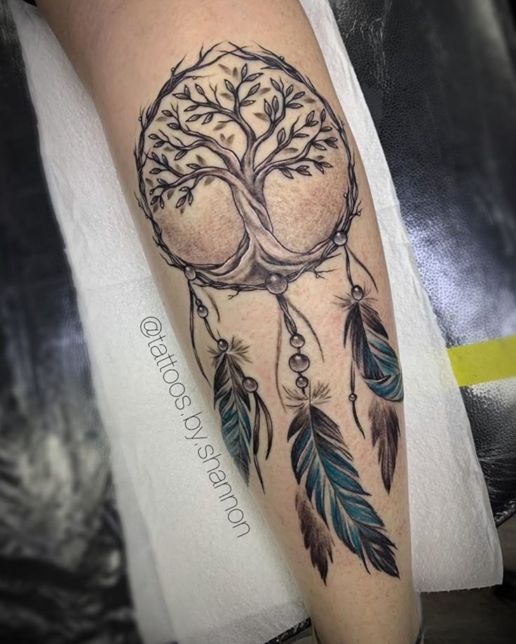 30+ Dreamcatcher Tattoo Designs - The XO Factor