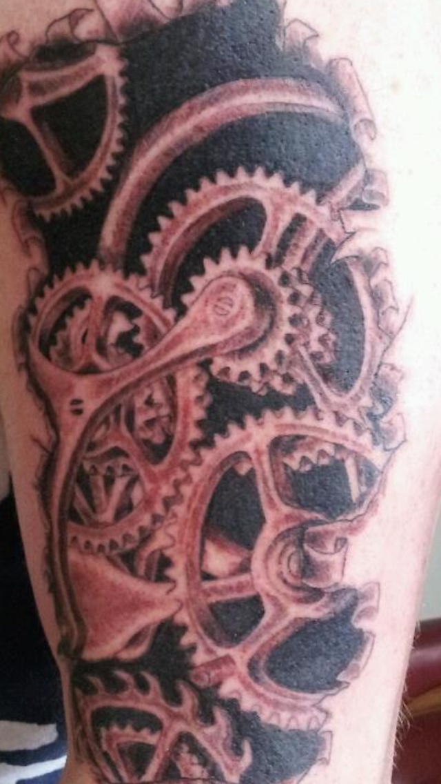 Steampunk tattoo..