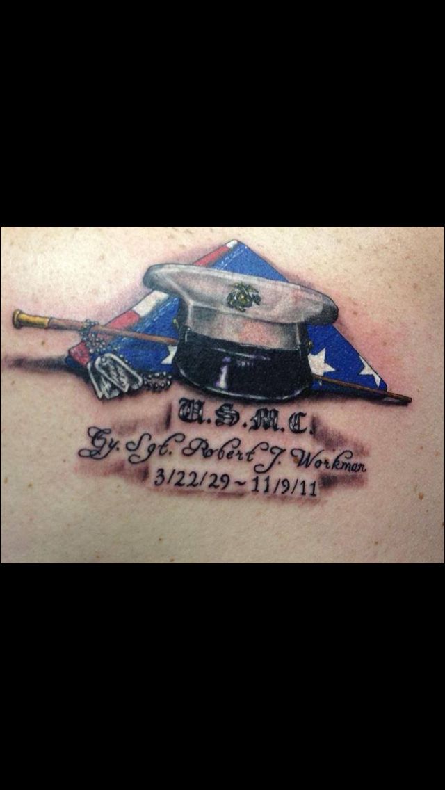 Marine tattoo