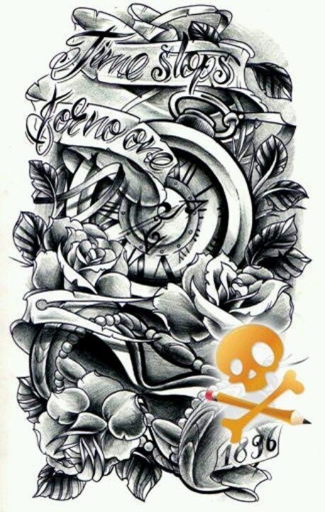 Time Waits for No One Tattoo