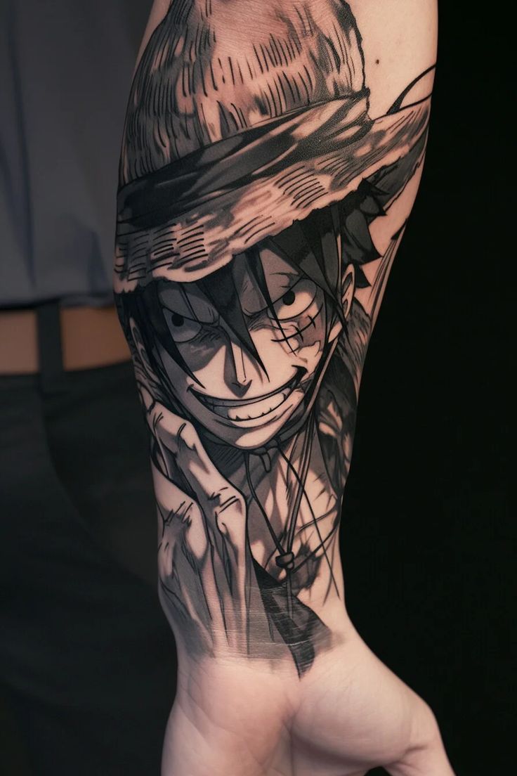 64 Unique One Piece Luffy Tattoo Ideas