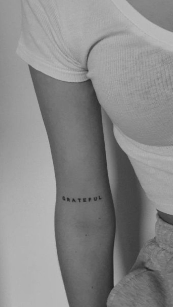 Grateful tattoo in 2025 | Pretty hand tattoos, Delicate tattoos for women,  Hand tattoos