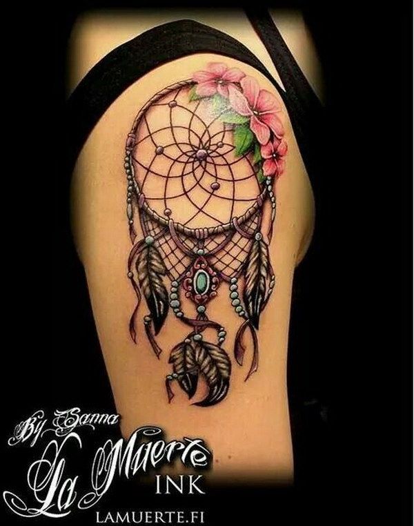 60 Dreamcatcher Tattoo Designs