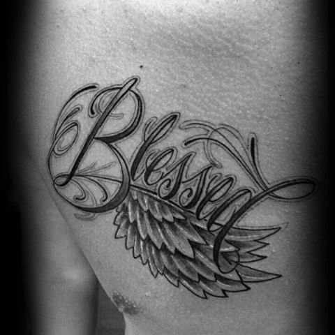 60 Unique Blessed Tattoos for Men