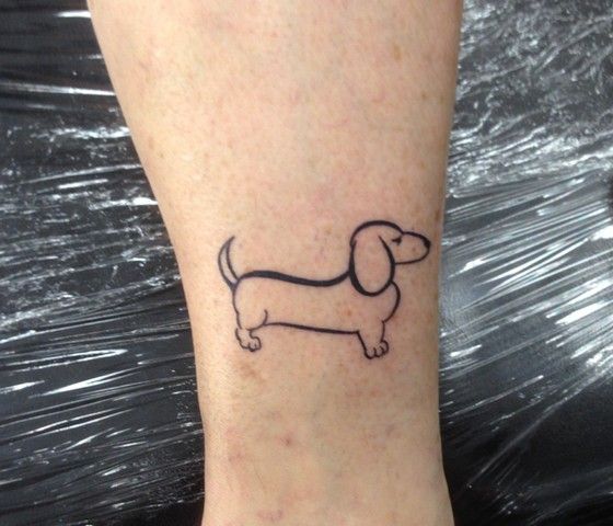 50+ Best Small Dog Tattoo Ideas - The Paws