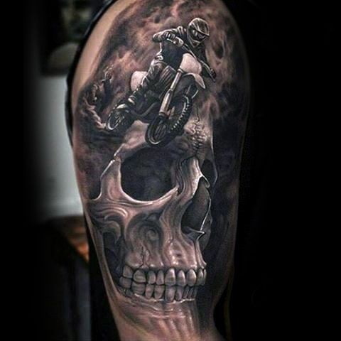 69 Wild Motocross Tattoos for Men