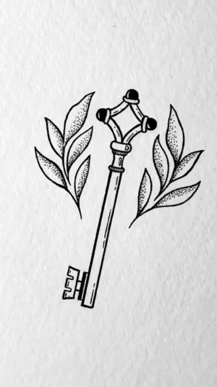 Attack on Titan key (AOT) tattoo