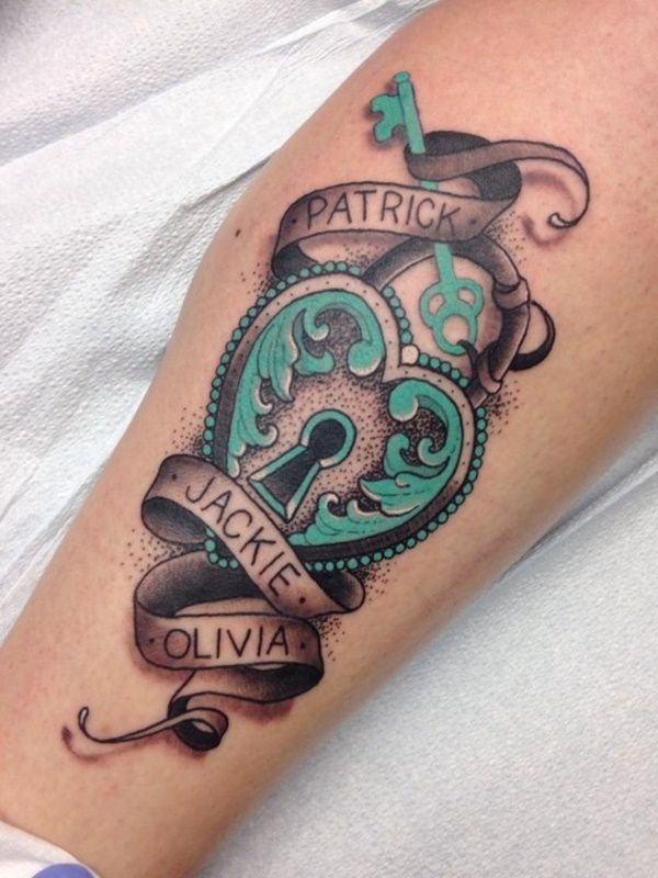 40 Adorable Ideas Of Tattoos With Kids' Names