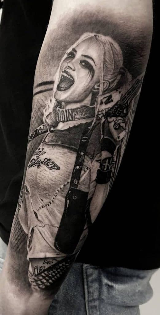 Harley Quinn Tattoos: Meanings, Tattoo Designs & Ideas