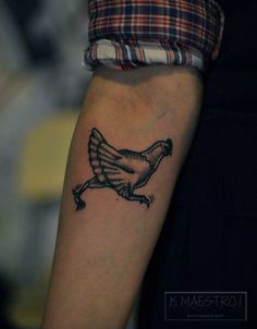 43 Chicken Tattoos ideas | chicken tattoo, tattoos, rooster tattoo