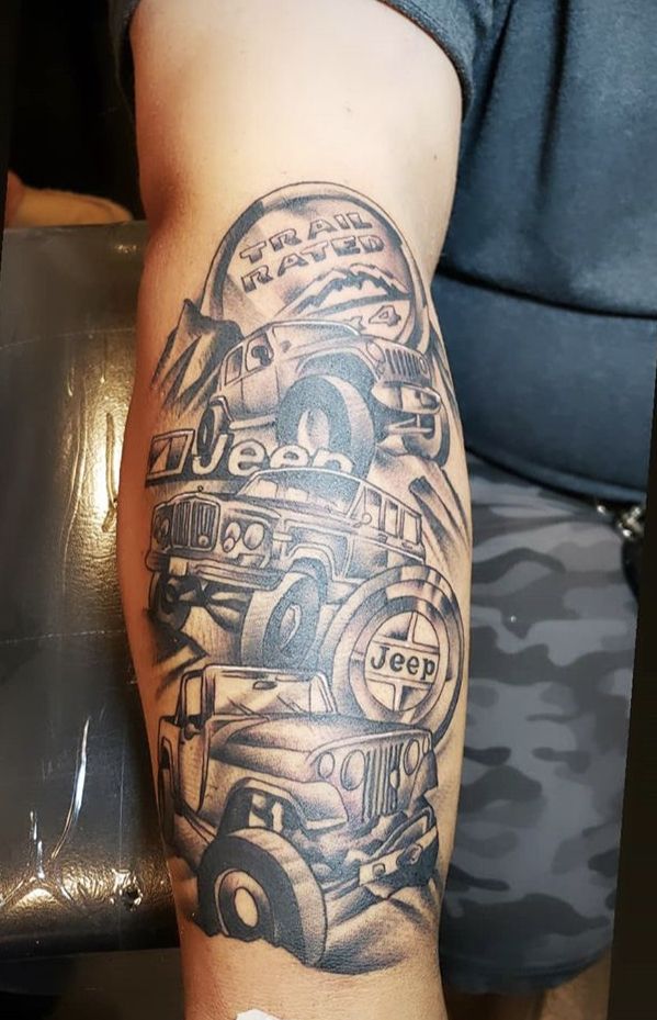 Jeep tattoo/Ink