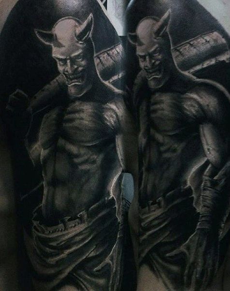 87 Wicked Demon Tattoos for Men