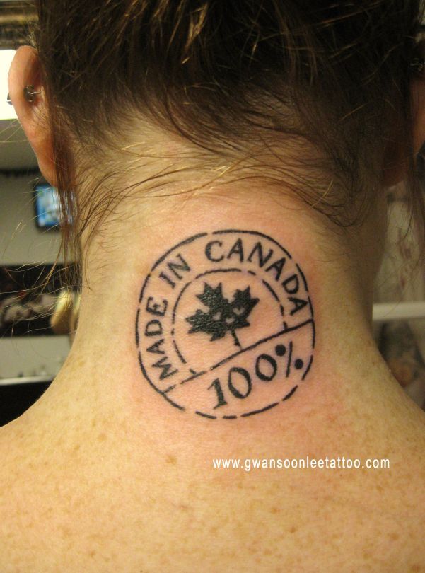 Smaller though or 100% Canadian | Canada tattoo, Tattoos, Canadian flag  tattoo
