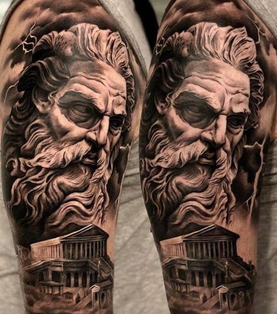 Zeus Tattoo: Power, Wisdom, And Authority