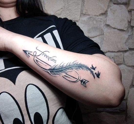 15 Inspirational Freedom Tattoo Designs for People of All Ages!