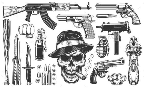 Mafia and Gangsters Set
