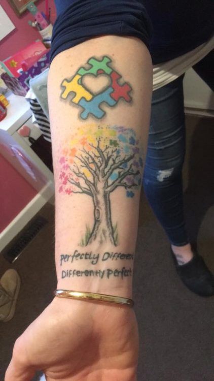 41 Loving Tattoos of Parents of Kids With Disabilities