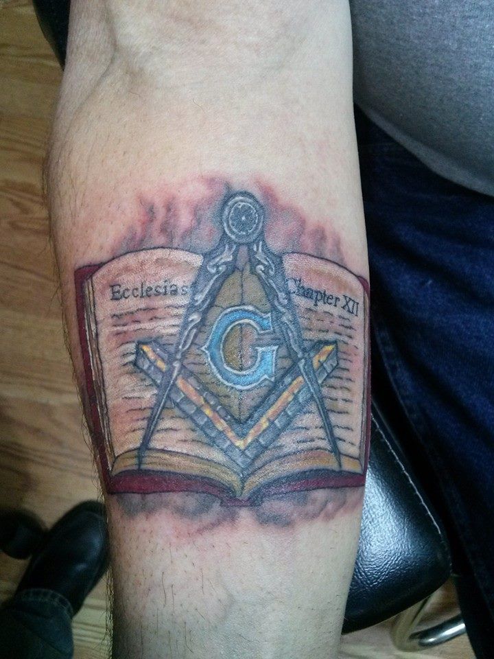 Mason tattoo by Steven "Phoenix" Kish at Skyline Tattoo Studio in Little  Falls, MN https://www.facebook.com/steven.kish1