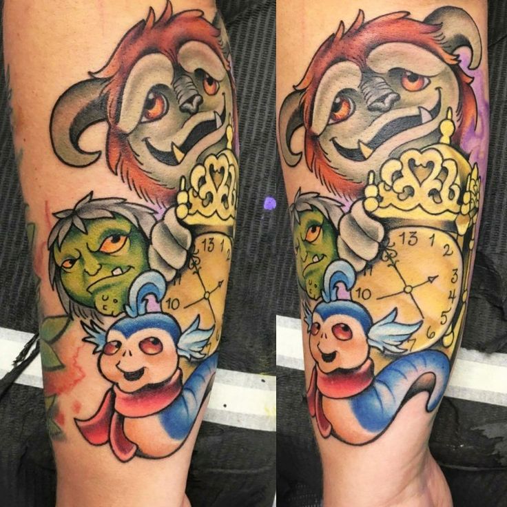 labyrinthtattoo #labyrinth #labyrinthmovie #davidbowie By Bonnie at ink  injection tattoos.