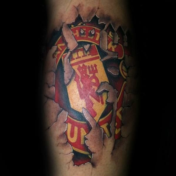 Man utd tattoo