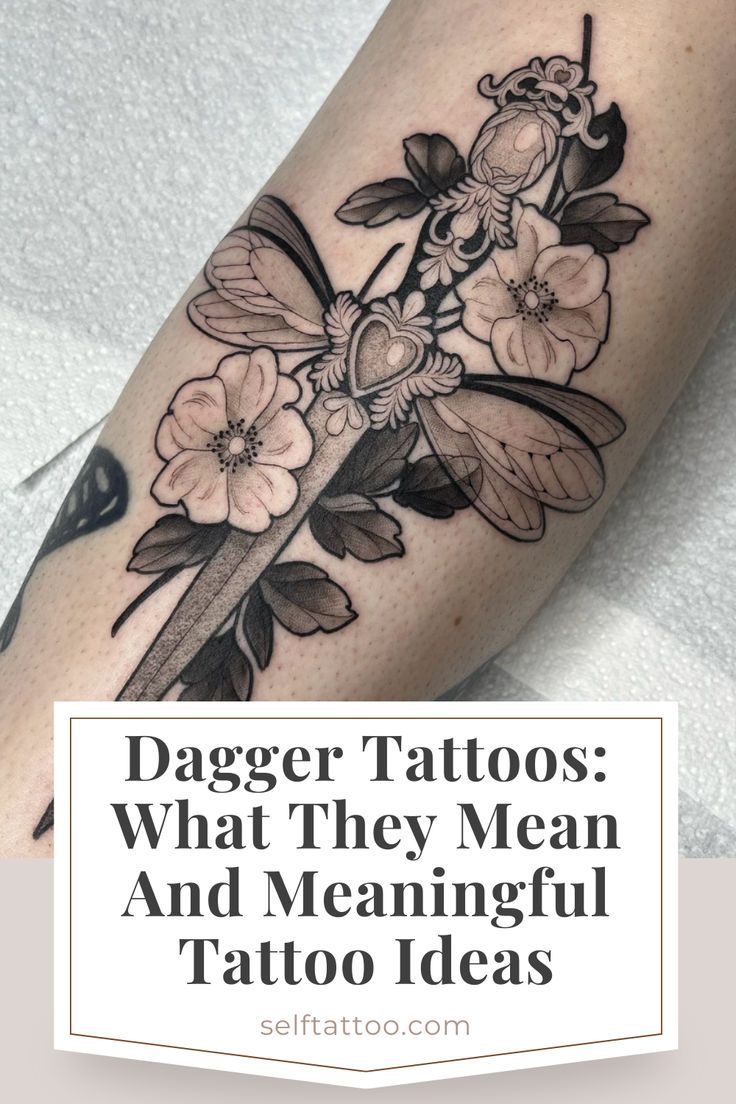 Dagger Tattoos: What They Mean And Meaningful Tattoo Ideas