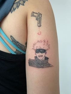 Gojo Satoru Eyes Tattoo