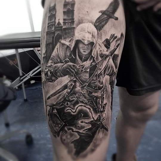 101 Amazing Assassin's Creed Tattoo Designs You Need To See!