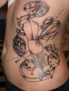 17 Sewing tattoos ideas | sewing tattoos, tattoos, sewing