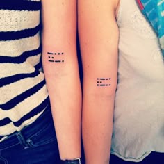 8 Morse code tattoo ideas | morse code tattoo, tattoos, cool tattoos