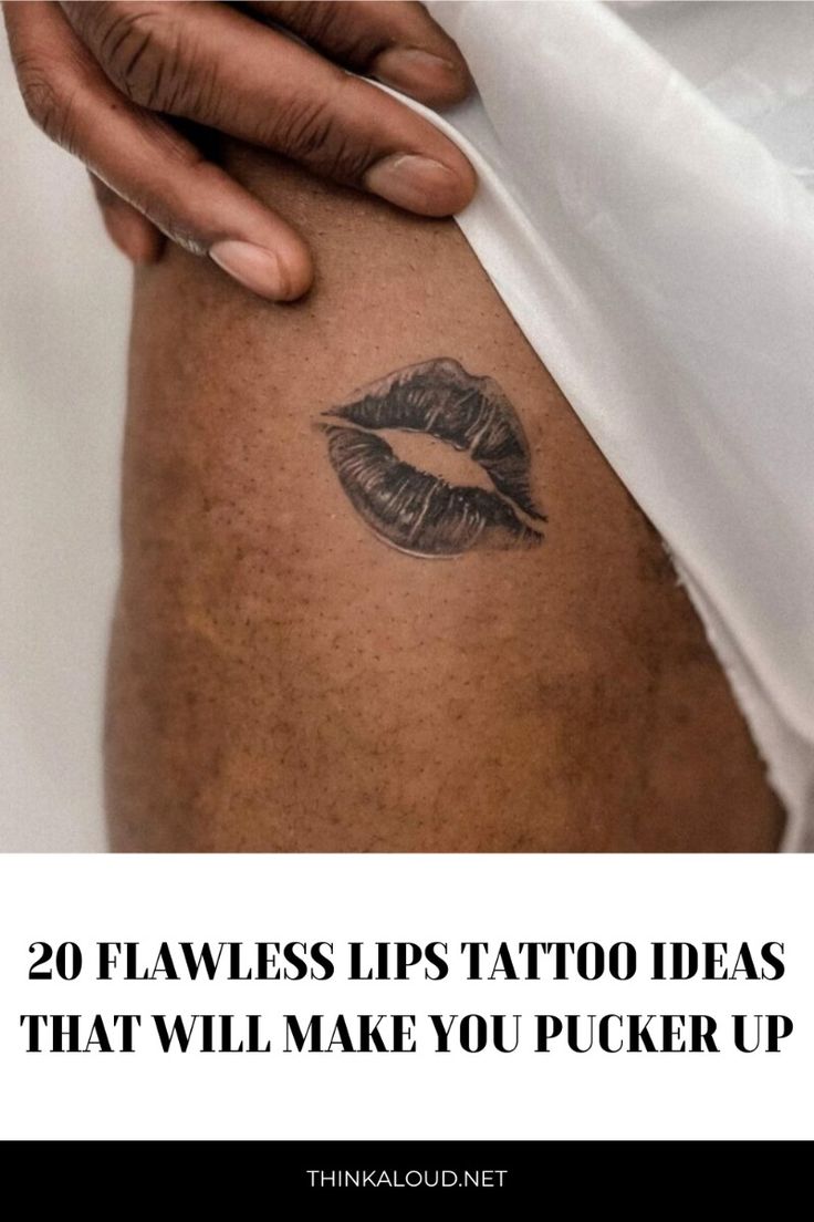 20 Flawless Lips Tattoo Ideas That Will Make You Pucker Up