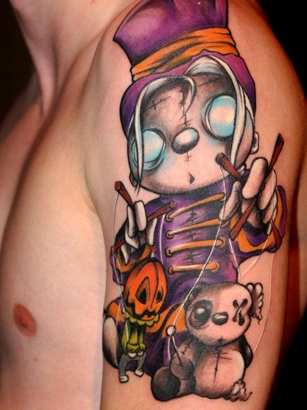 30+ WOW New School Tattoo Designs and Styles - Main Trends Check more at  http://tattoo-journal.com/45-best-examples-of-new-school-tattoos/