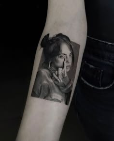 21 Tattoo ideas in 2025 | billie eilish, lyric tattoos, billie