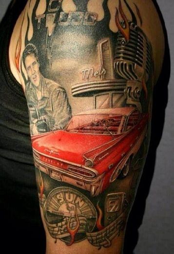 15 Mind-Blowing Car Tattoo Designs for Racing Fanatics!