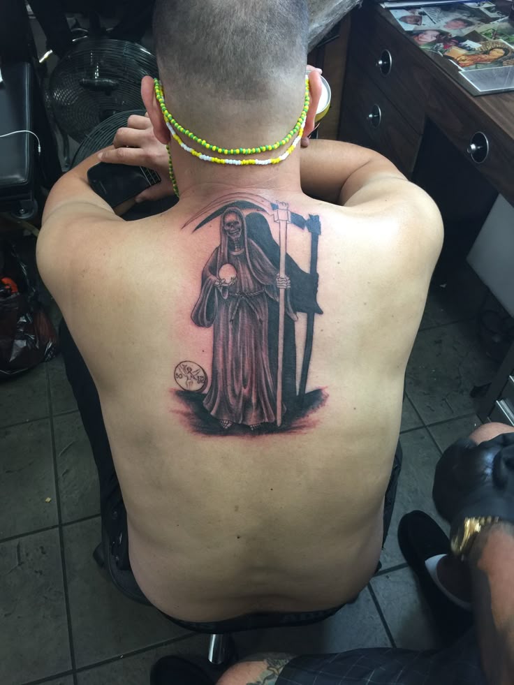 Pin by Belinda on Santa muerte tattoo ideas | Tattoos, Santa muerte, Cool  tattoos