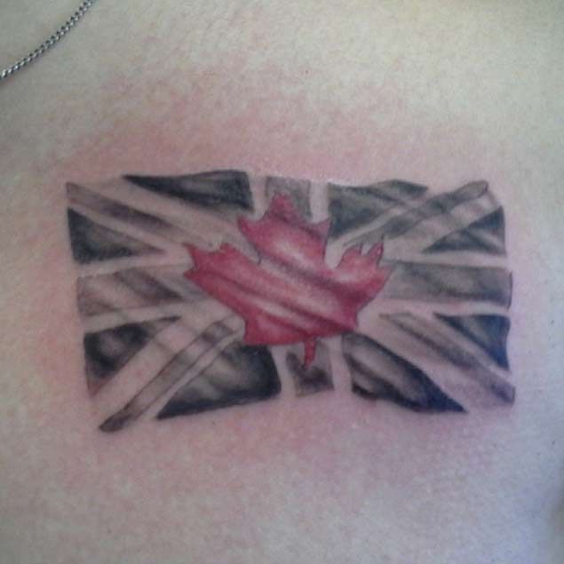 Canadian Flag Tattoo Designs