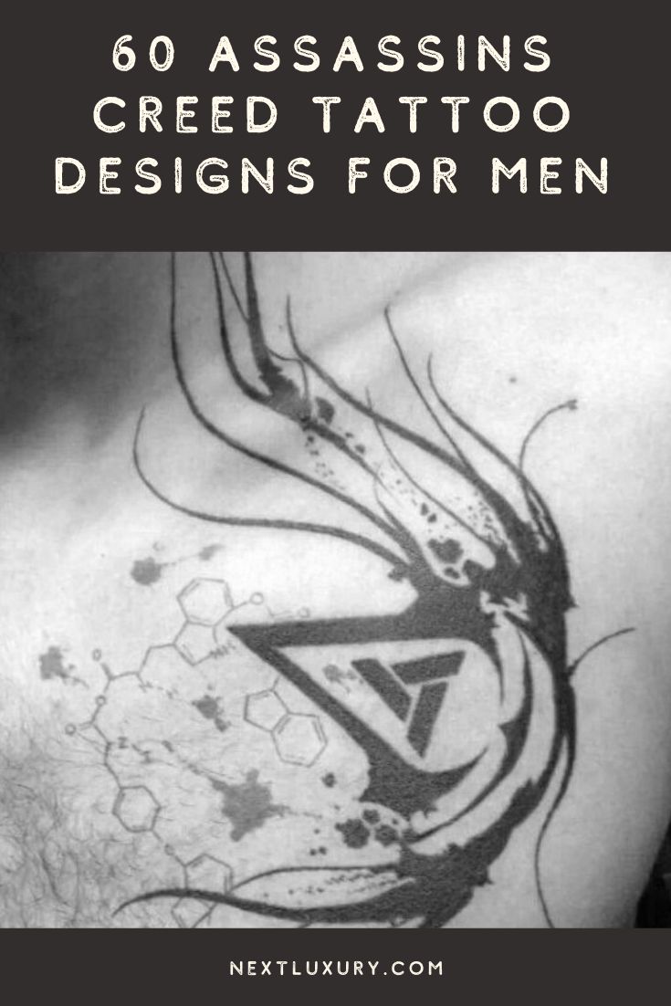 60 Assassins Creed Tattoo Designs For Men - Video Game Ink Ideas