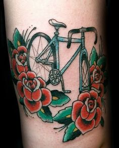 17 BIKE INK ideas | bicycle tattoo, bike tattoos, cycling tattoo