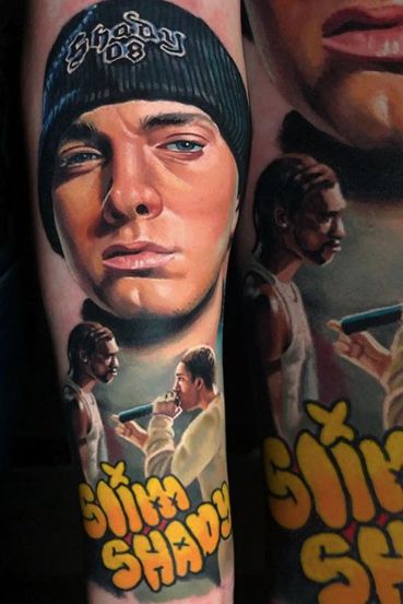 38 Eminem Tattoo Designs and Ideas - NSF News