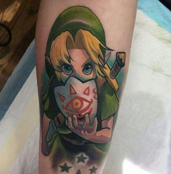50+ Legend of Zelda Tattoos Ideas (2024) Triforce Designs