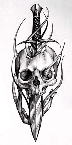 Discover 100 Tattoo and fantasy art ideas | dark fantasy art, creepy  drawings, dark art drawings and more