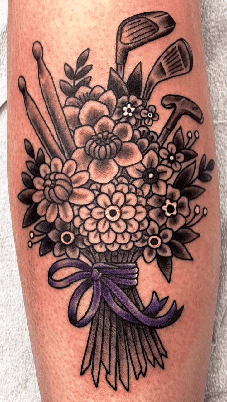 Golf Tattoo Design Ideas Images