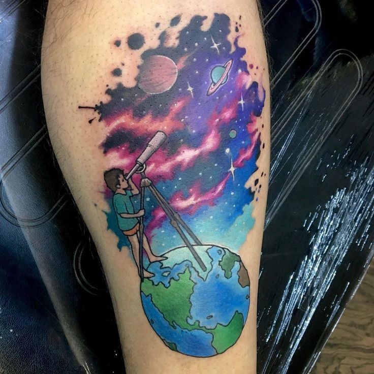 101 Amazing Universe Tattoo Ideas That Will Blow Your Mind!