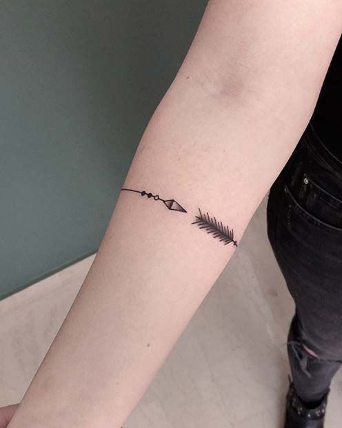 43 Inspiring Arrow Tattoo Ideas for Women