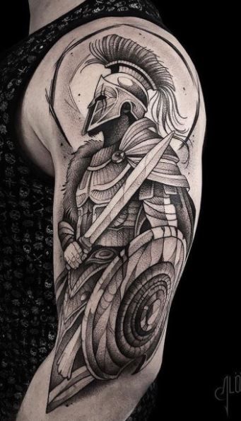 65 Masculine Spartan Tattoos For Men | Spartan Tattoo Ideas and Meaning -  Tattoo Me Now
