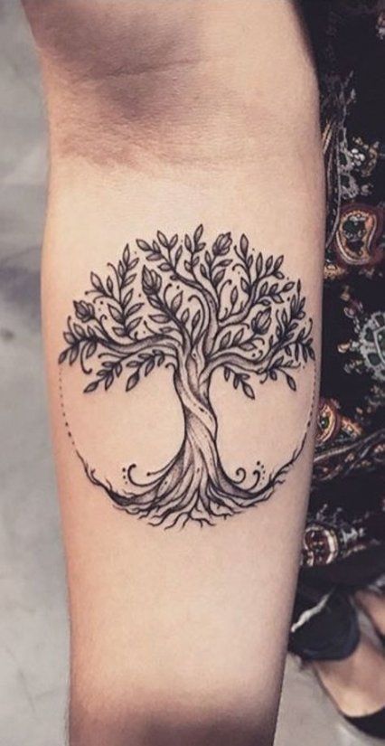 250+ Images of Family Tree Tattoo Designs (2024) Ideas with Names