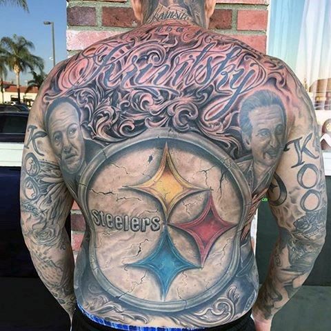 20 Pittsburgh Steelers Tattoo Designs for Men