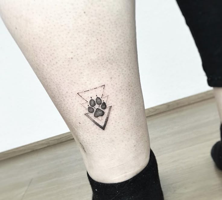 70+ Best Paw Print Tattoo Ideas for Dog Lovers - The Paws