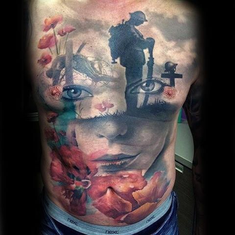91 Amazing Army Tattoos for Men