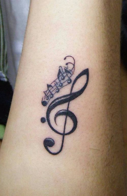 52 Best Small Music Tattoos and Designs