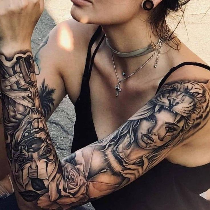 35 Inspiring Arm Tattoo Design Ideas for Women 2020 - SooShell